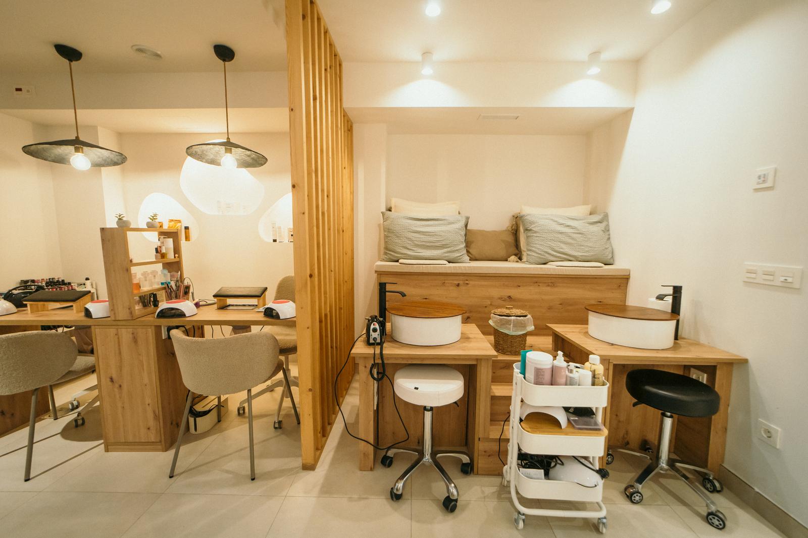 espacio interior en la clínica de estética Aria Ania en Oviedo